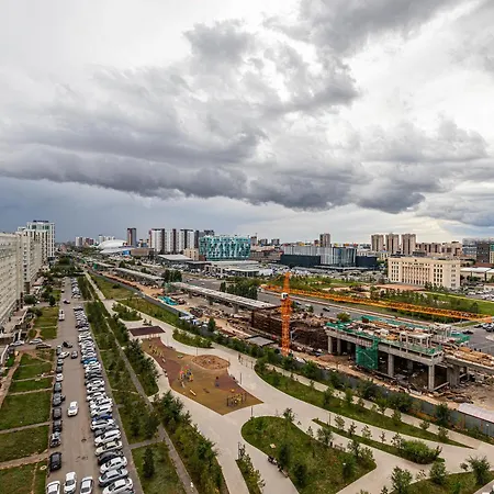 Шикарные Апартаменты В Центре Astana Dış mekan fotoğraf