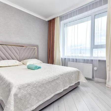 Шикарные Апартаменты В Центре Astana Dış mekan fotoğraf